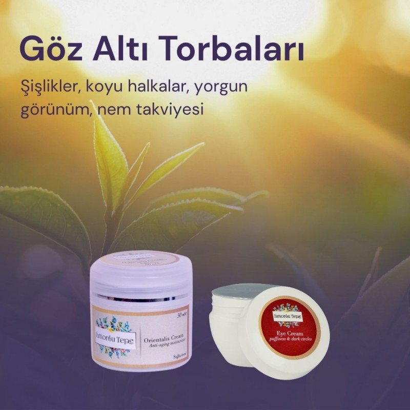 Cilt Bakım Seti-Göz Altı Torbaları  (Sığla K...