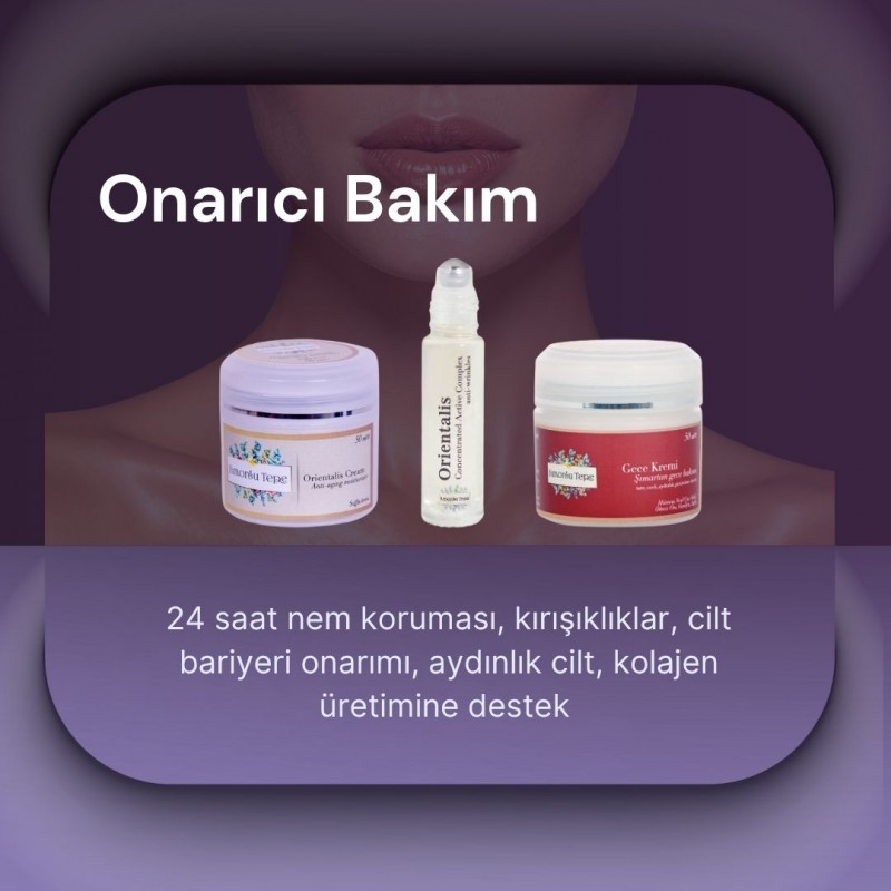 Zamanı Durduran 3lü Set - Onarıcı Bakım  (Sı...