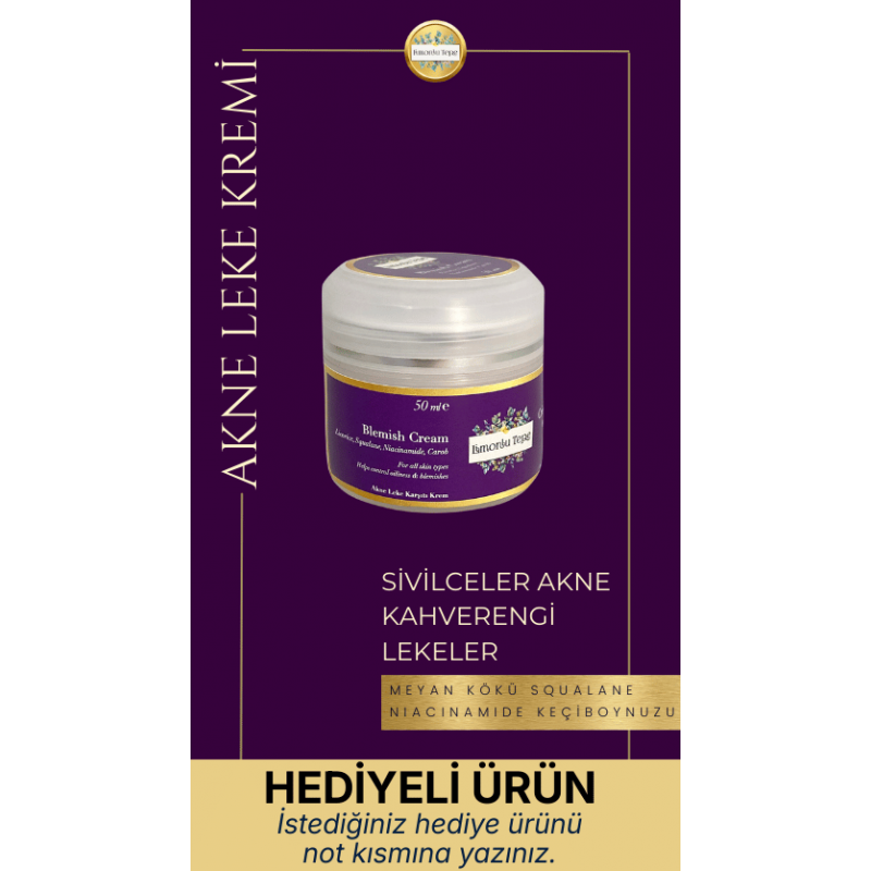 Akne Leke Karşıtı (Blemish) Krem - 50ML - HEDİ...