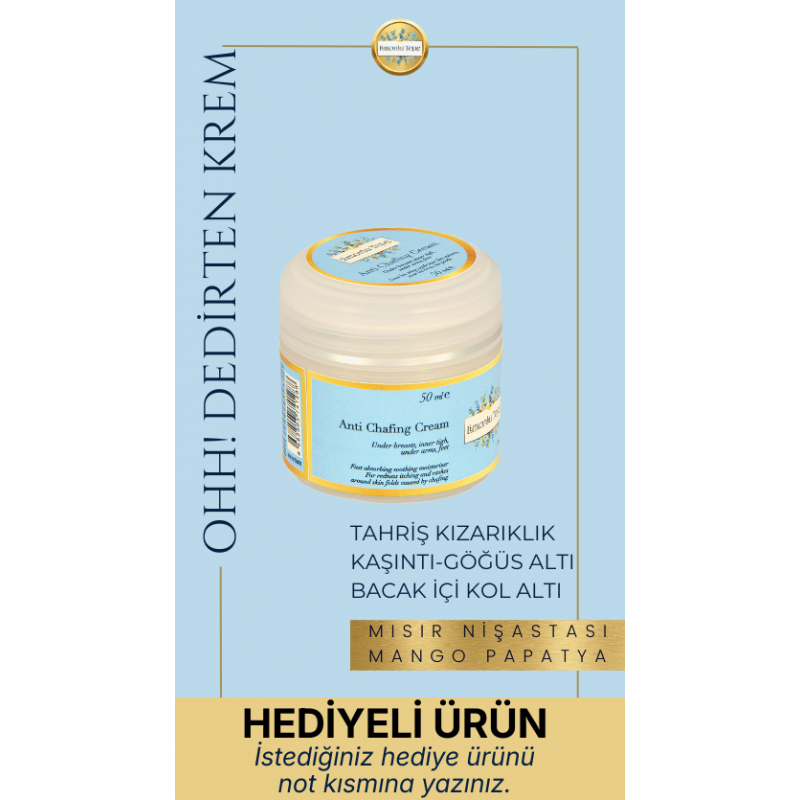 Ohh! Dedirten Krem - (Antichafing Krem) - 50ML - H...