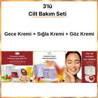 Cilt Bakım Seti  (Sığla Kremi + Göz Kremi + Gece Kremi)