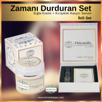 Zamanı Durduran Set  (Sığla Kremi + Kırışıklık Karşıtı Serum)