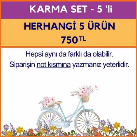 Karma Set 5li - (Kendi Setinizi Yapın)