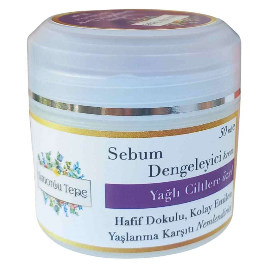 Sebum Dengeleyici Krem - Yağlı Ciltlere Özel - 50ML