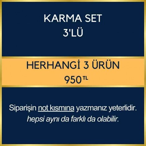 Karma Set 3lü - (Kendi Setinizi Yapın)