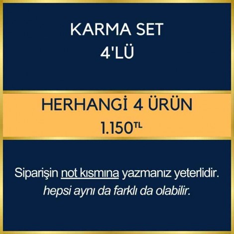 Karma Set 4lü - (Kendi Setinizi Yapın)