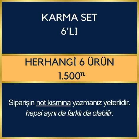 Karma Set 6lı (Kendi Setinizi Siz Yapın)