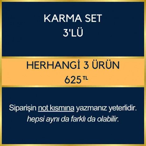 Karma Set 3lü - (Kendi Setinizi Yapın)