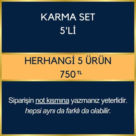 Karma Set 5li - (Kendi Setinizi Yapın)