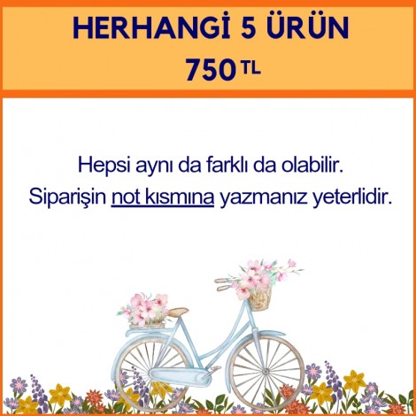 Karma Set 5li - (Kendi Setinizi Yapın)