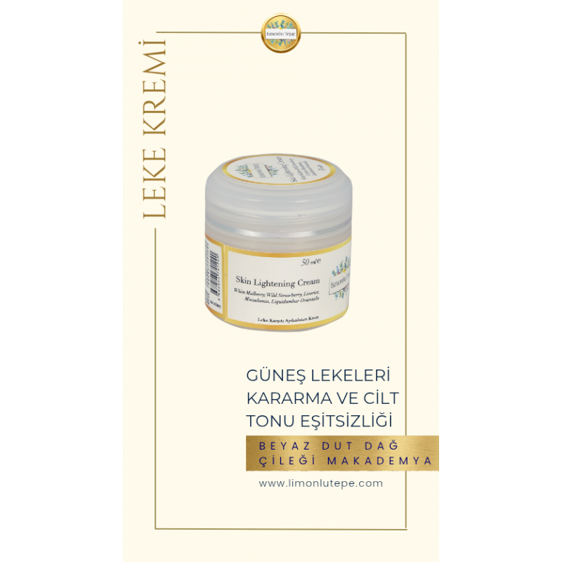 Leke Karşıtı -Aydınlatıcı Krem - 50ML