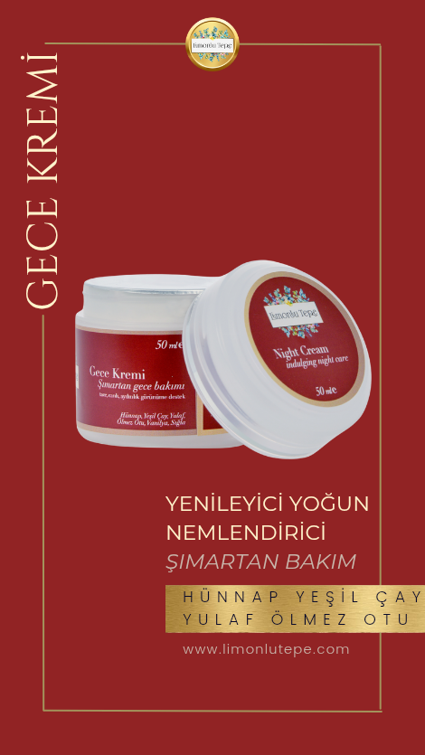 Gece Kremi - Şımartan Gece Bakımı - 50ML 