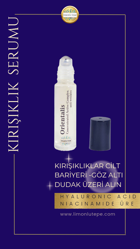 Kırışıklık Karşıtı -Konsantre Aktif Kompleks Serum - 10ML