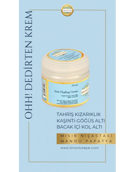 Ohh! Dedirten Krem - (Antichafing Krem) - 50ML - İSTEDİĞİNİZ HERHANGİ 2.ÜRÜN HEDİYE!