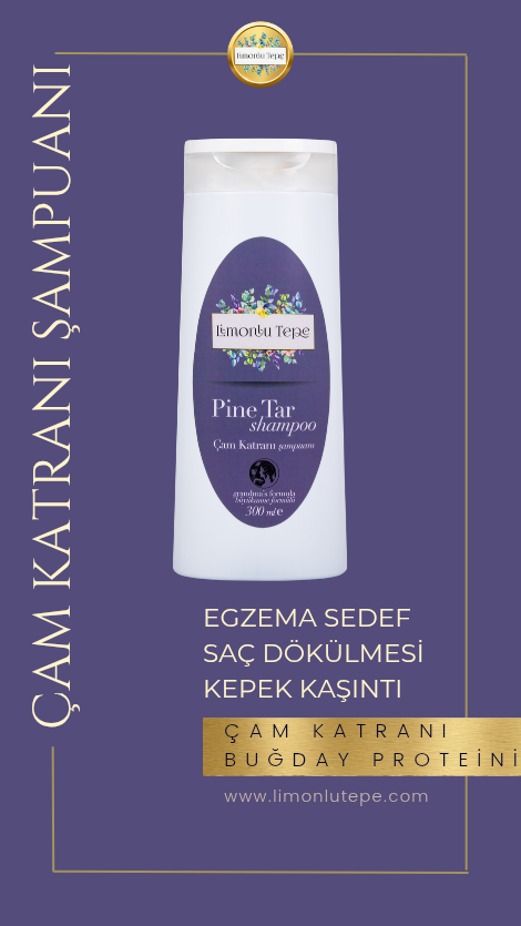 Çam Katranı Şampuanı