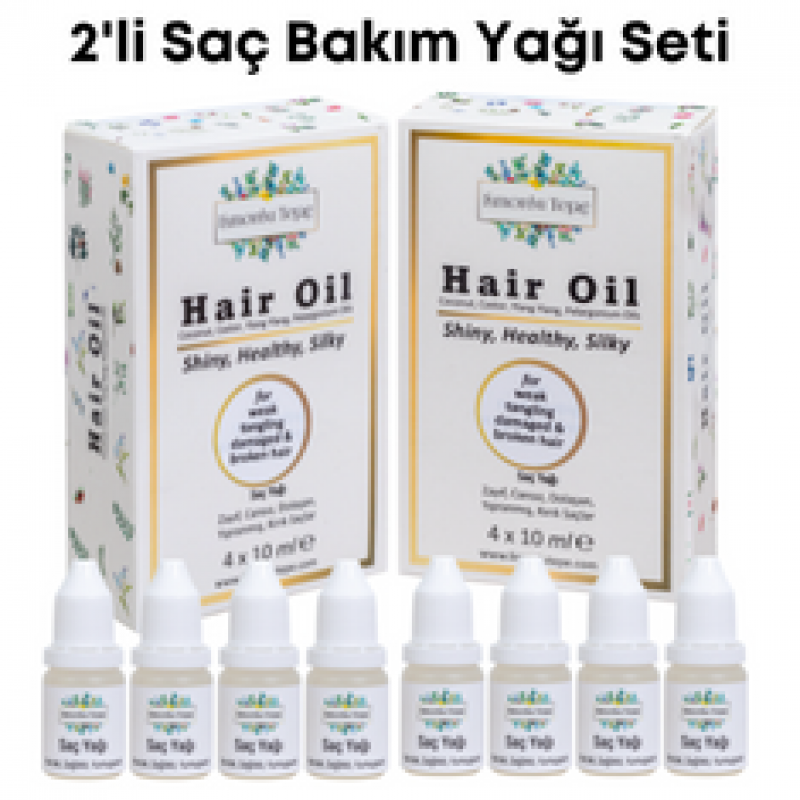 Set Ürün - 2'li Saç Bakım Yağı -  (Toplam 8 ...
