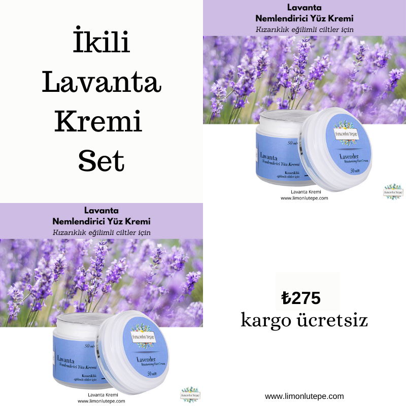 Set Ürün 2'li Lavanta Kremi