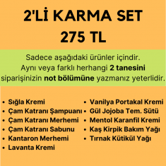 Kendi Setinizi Yapın    Karma Set 2li