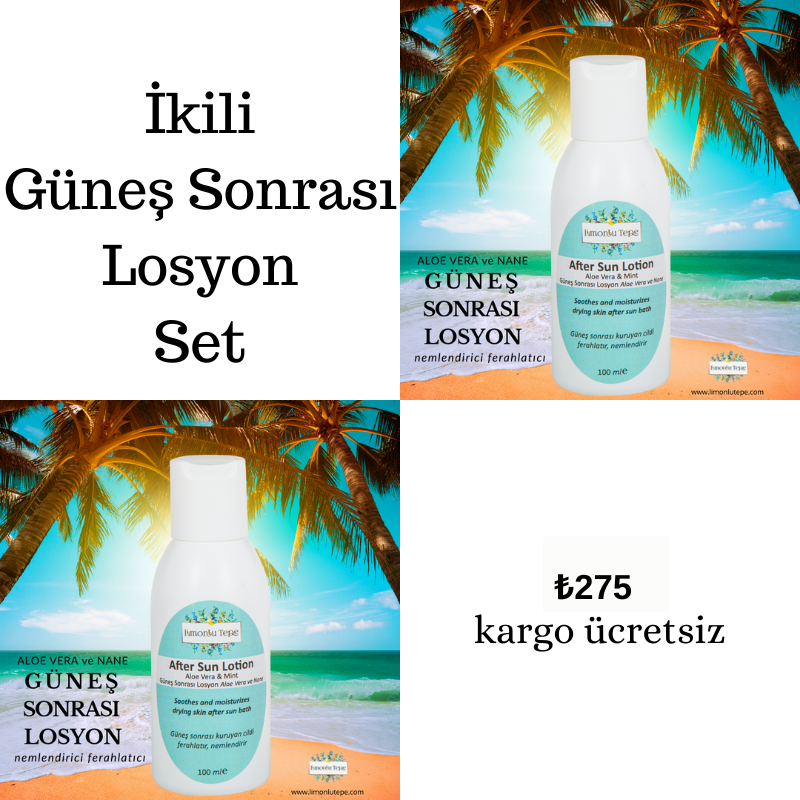 Set Ürün 2'li Güneş Sonrası Losyon (2x100ML)