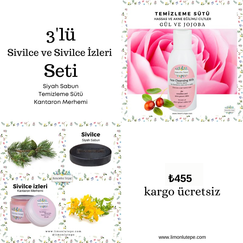 Set Ürün - 3'lü Sivilce ve İzleri Seti