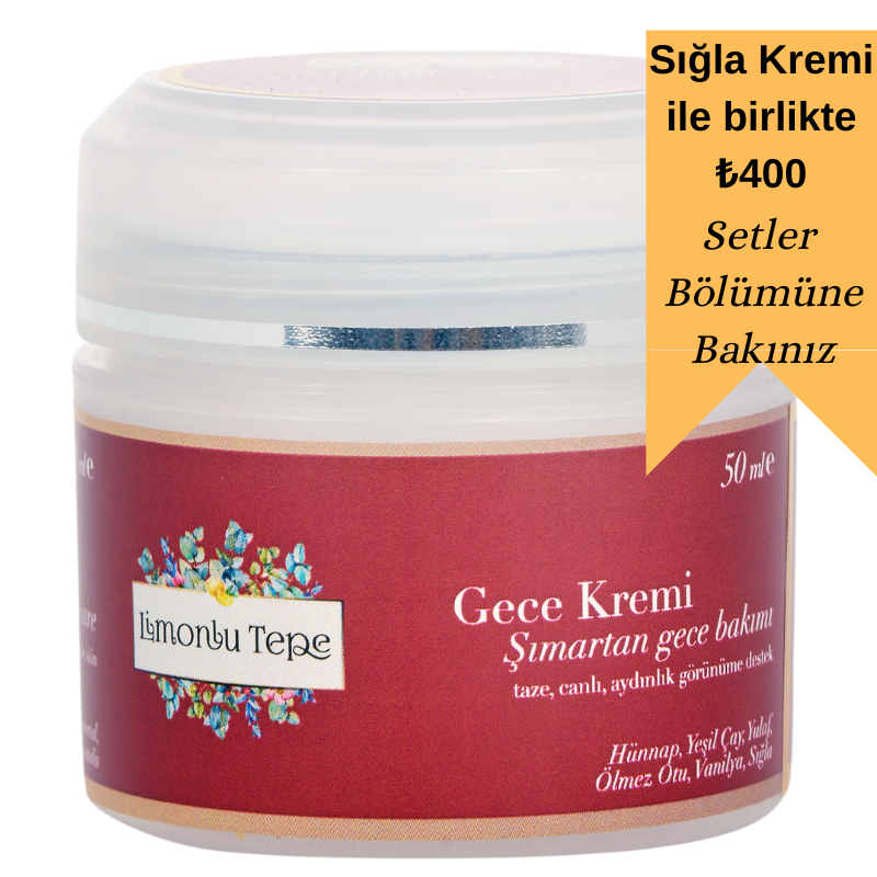 Gece Kremi - Şımartan Gece Bakımı - 50ML