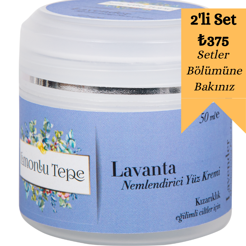 Lavanta Nemlendirici Yüz Kremi