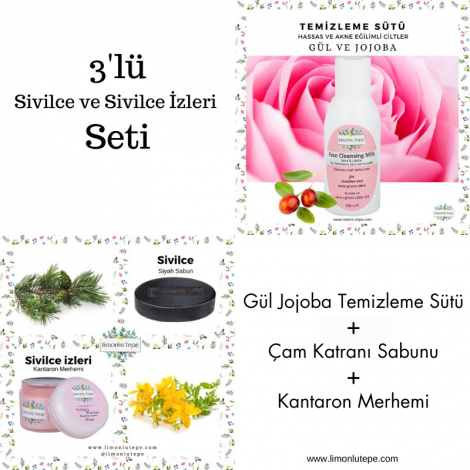 Set Ürün - 3'lü Sivilce ve İzleri Seti